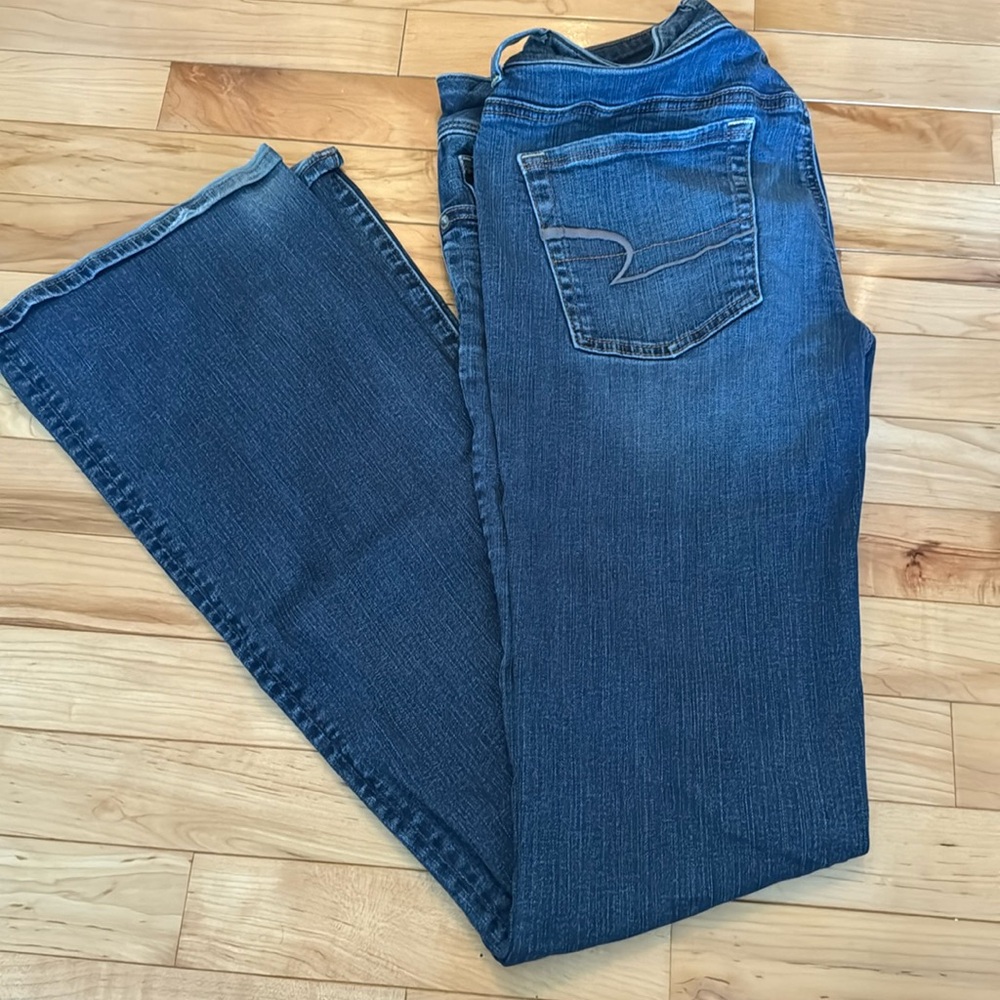 American Eagle Size 10 X-Long Flare Jeans